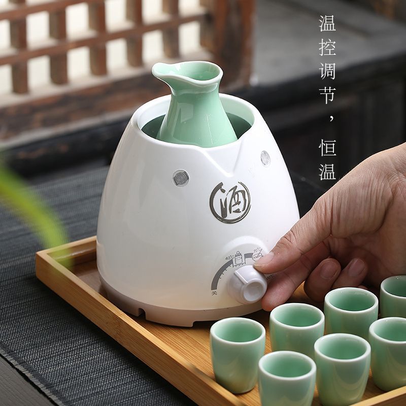 Электрический подогреватель вина, кувшин, контроль температуры, японский ретро набор
