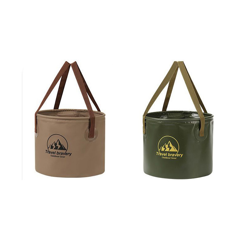 Outdoor Camping Bucket Foldable Bucket Portable Travel Bucket Large Capacity Portable Bucket Vegetable Washing Camping Bucket