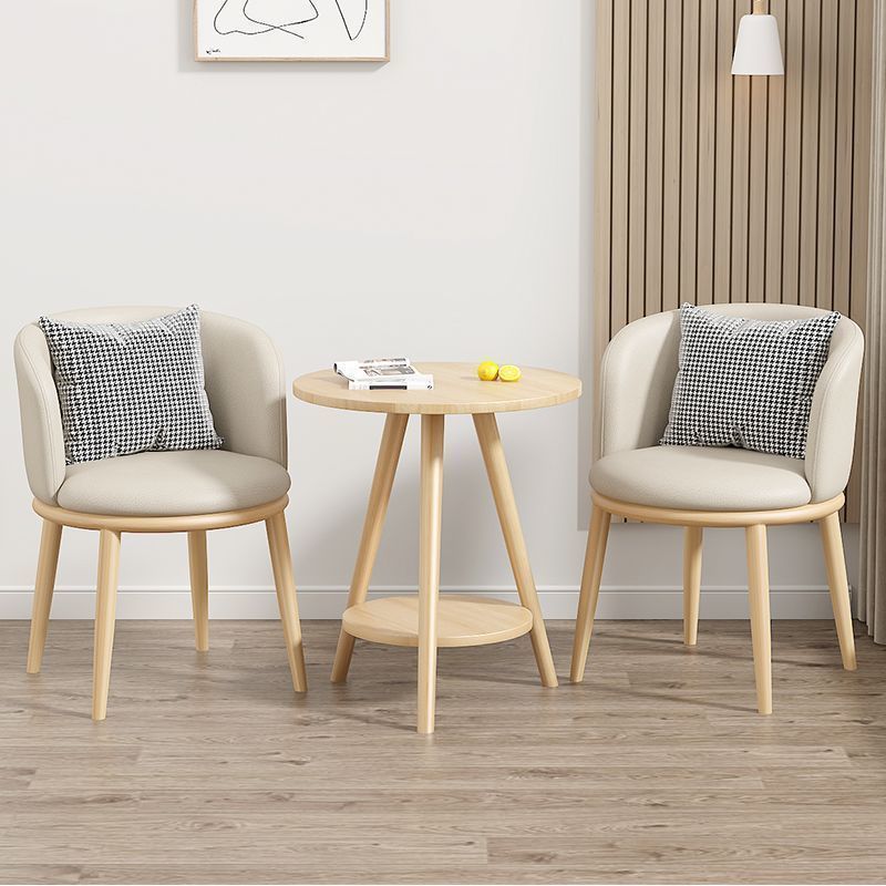 Простой полукруглый стол и стулья для балкона, маленький кофейный столик, для салона красоты