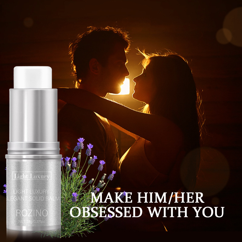 [Cross-Border Supply] Rozino Men's and Women's Deodorant with Long-Lasting Fragrance, Portable Solid Perfume, Portable Deodorant