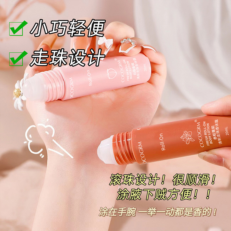 Roll-On Liquid for Women, Antiperspirant for Men, Underarm Deodorant, Long-Lasting Deodorant Perfume, Roll-On Spray, Refreshing Sweat Beads, Light Fragrance