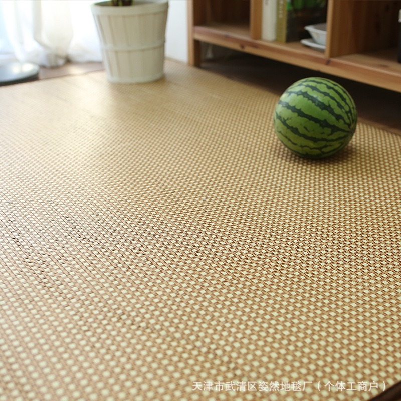 Summer Household Bed Mat Japanese-style Bedroom Climbing Mat Living Room Rattan Mat Cool and Easy to Clean Mat