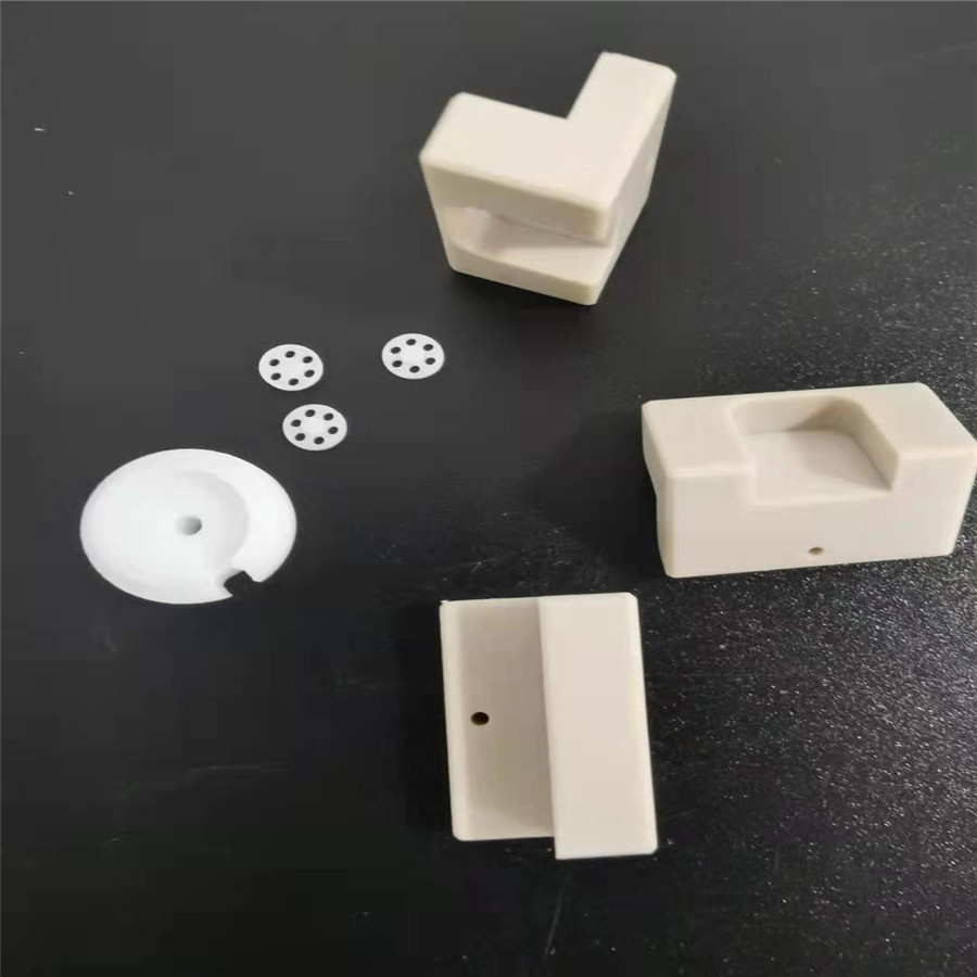 Ptfe Insulator Processing Ptfe Insulating Column Special-Shaped Parts Processing According to Drawings Customized Teflon Dielectric Accessories