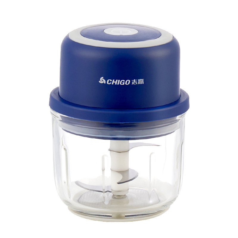 Wireless charging garlic machine mini electric meat grinder kitchen cooking machine garlic mixer garlic baby food supplement machine