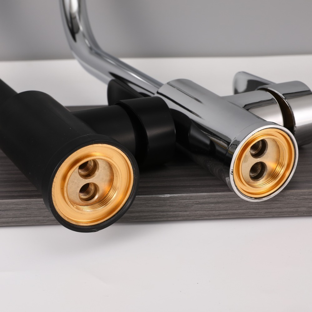 Washbasin Faucet Hot and Cold Rotating Lucky Cat Mechanical Arm Faucet Kitchen Bathroom Washbasin Faucet