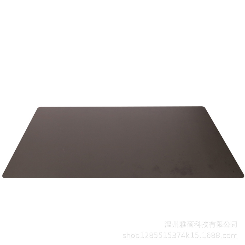 Cross-Border Equipment Shock-Absorbing Mat, Spinning Bike Plain Pvc Cushioning Mat, Soundproof Napa Pattern Treadmill Mat, Customized