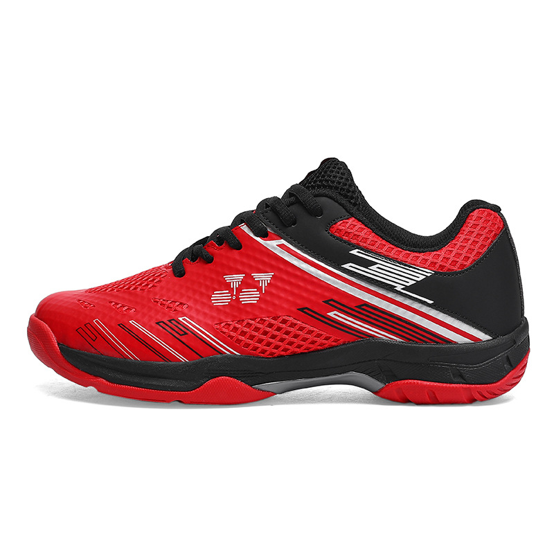 New Badminton Shoes Men's and Women's Shock Absorbing Lightweight Tennis Shoes Couple's Shock Absorbing Professional Sports Shoes for Students Men