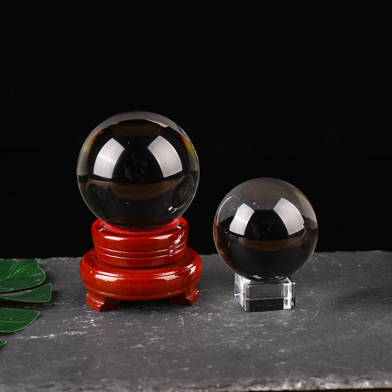 A large number of spot wholesale crystal glass ball transparent crystal light ball home decorations