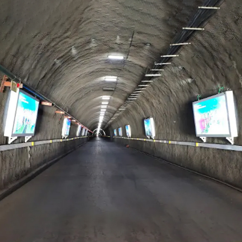 Factory direct stainless steel warning slogan display mine explosion-proof light box mine intrinsically safe LED light box