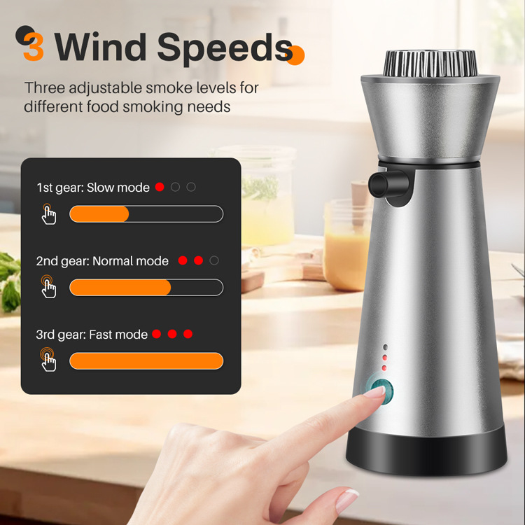 Factory Free Shipping Cross-border Cocktail Smoker suit Kitchen Tools Smoked Gun Smoked Sawdust Handheld Smoked