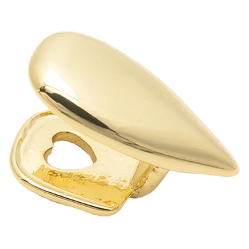 European and American Cross-Border Grills Electroplated Gold Tiger Teeth Hip-Hop Braces Suitable for Men and Women Vampire Teeth Halloween Accessories