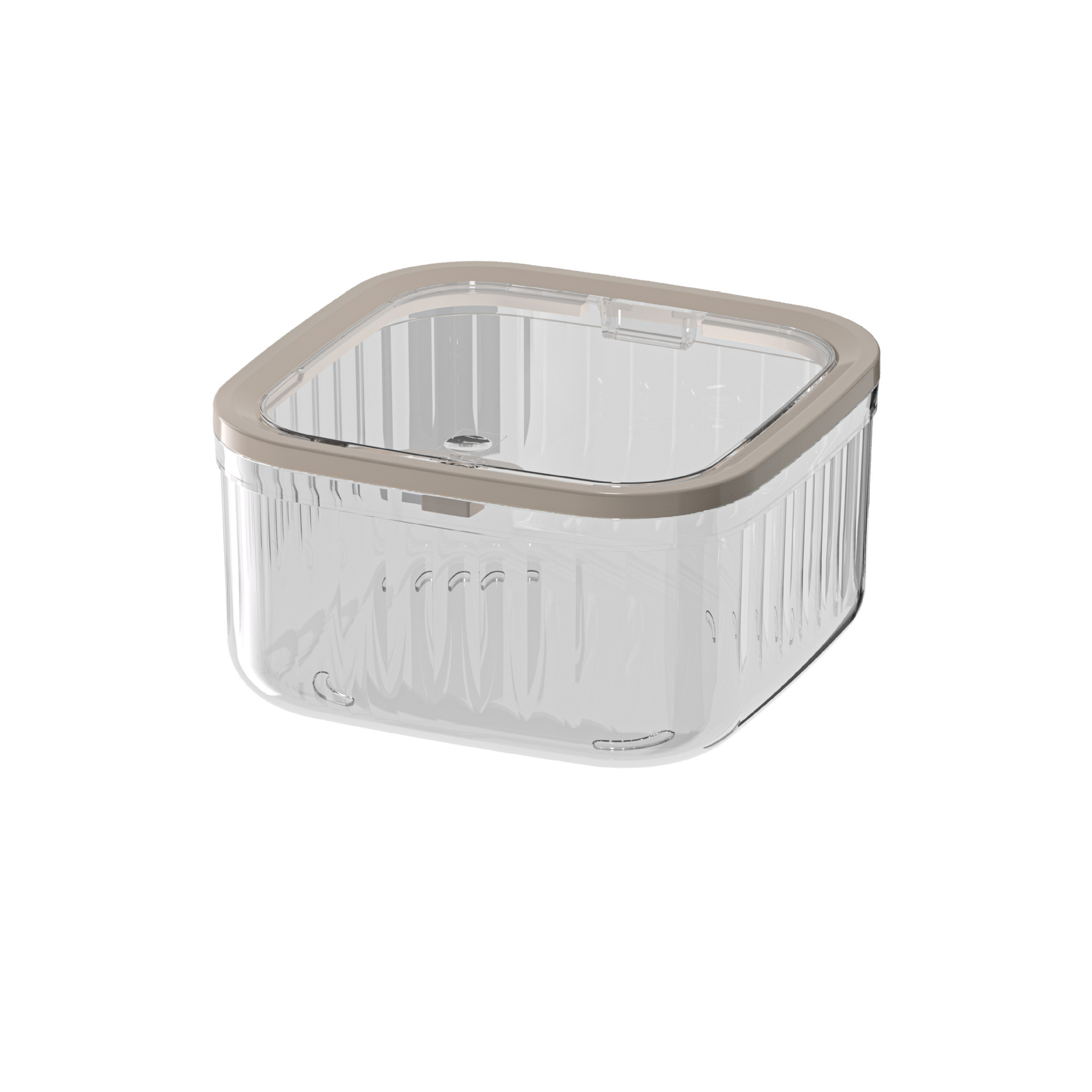 Light luxury mini desktop Trash Can household living room desk small paper basket press elastic cover sundries storage cleaning tube