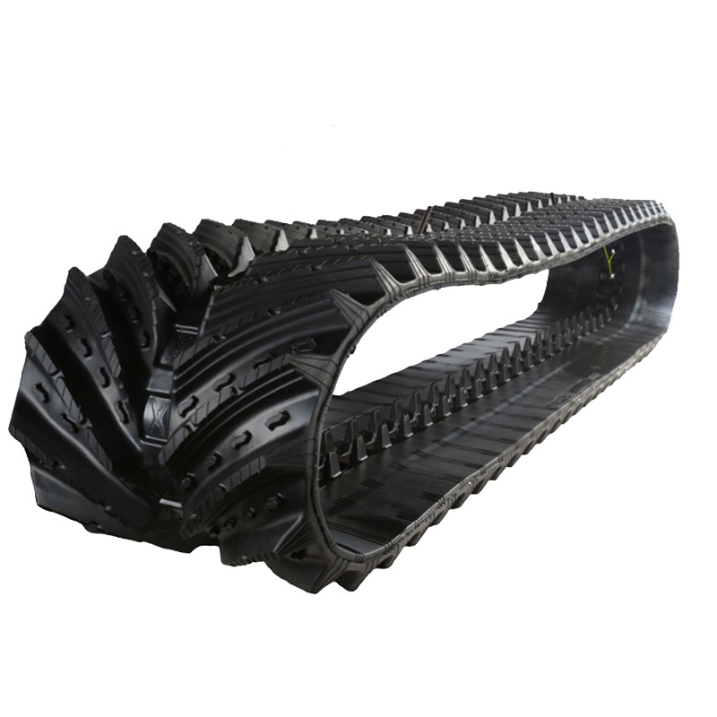 Crawler Excavator Rubber Track Rubber Track Block Excavator Accessories Small Excavator Rubber Track