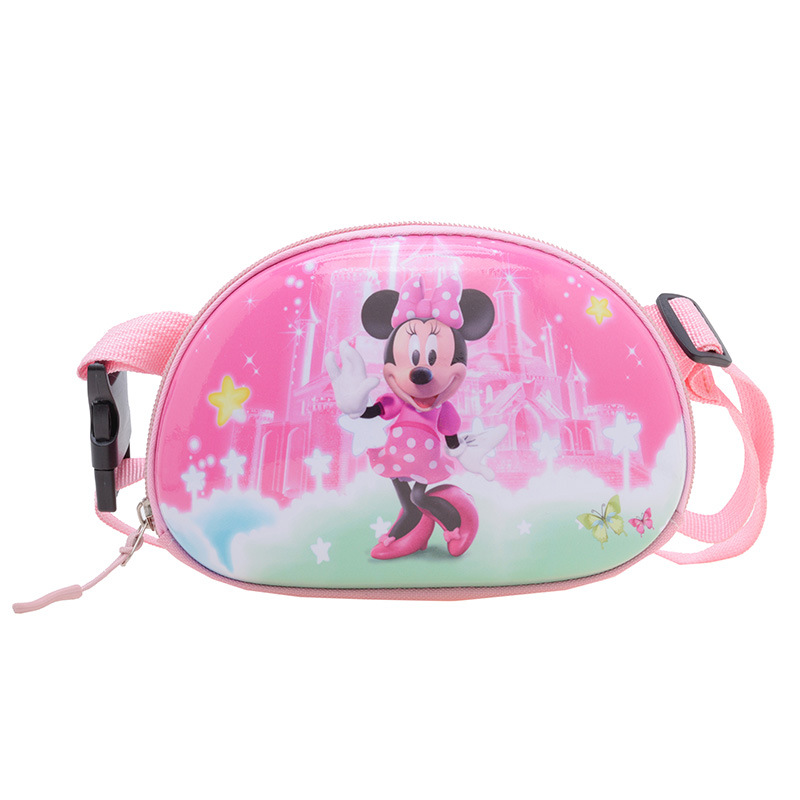 Cartoon mini cute portable men's and women's trendy ~ PVC Western style sweet travel anime pressure shell shoulder crossbody chest bag