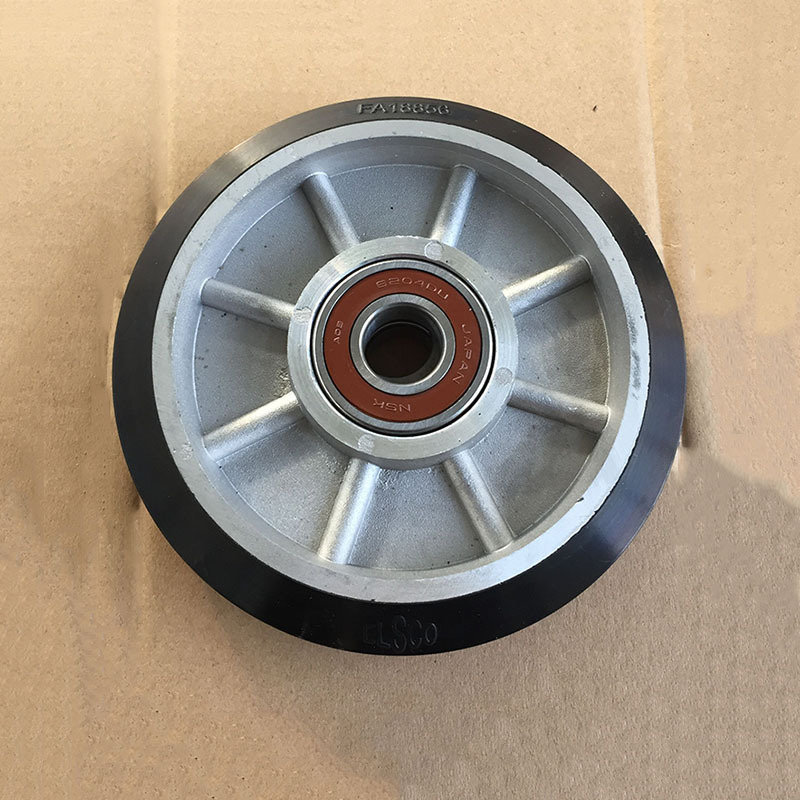 Tyson guide shoe wheel 153/152*32*6204 Tyson roller guide shoe wheel car high-speed elevator guide shoe wheel