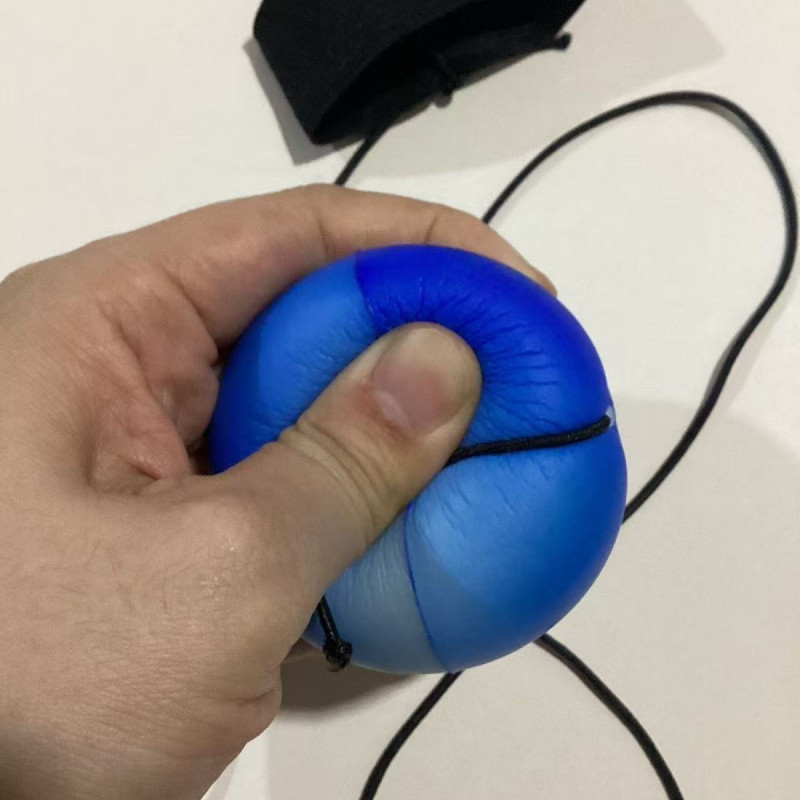 Wrist Bouncing Ball with Rope Boxing Hit Children's Fitness Hand-throwing Ball Exerciser Bouncing Ball Shake Ball Hand-holding Ball