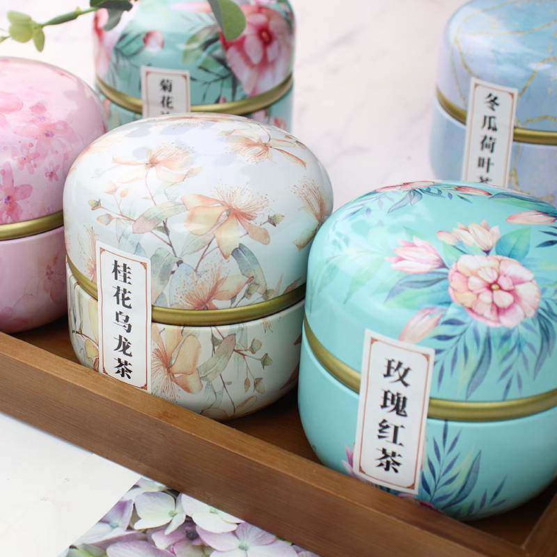 Small Jar of Scented Tea Wholesale Girls Health Tea Teacher's Day Souvenir Gift Peach Oolong Tea Cold Brew Tea Bag