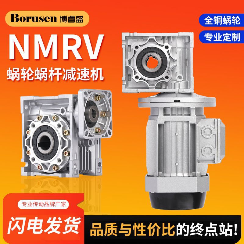 Редуктор червячный Nmrv40/50/63/75/90 с интегрированным сервомотором и турбинным редуктором