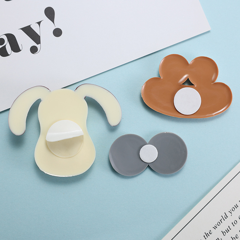 10mm round double-sided paste resin accessories DIY1cm double-sided adhesive 3d thermos cup cartoon paste transparent