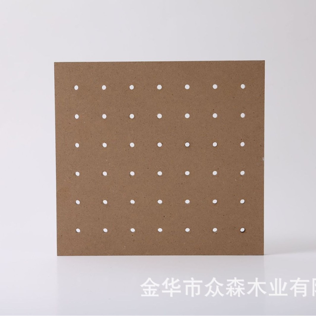 Density Board Engraving and Processing Perforated Board