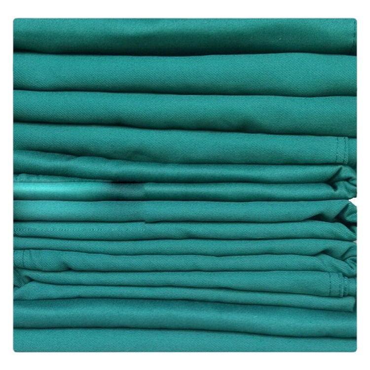 Dark green surgical hole towel cotton cloth surgical beauty square towel creative towel hospital Middle School single towel