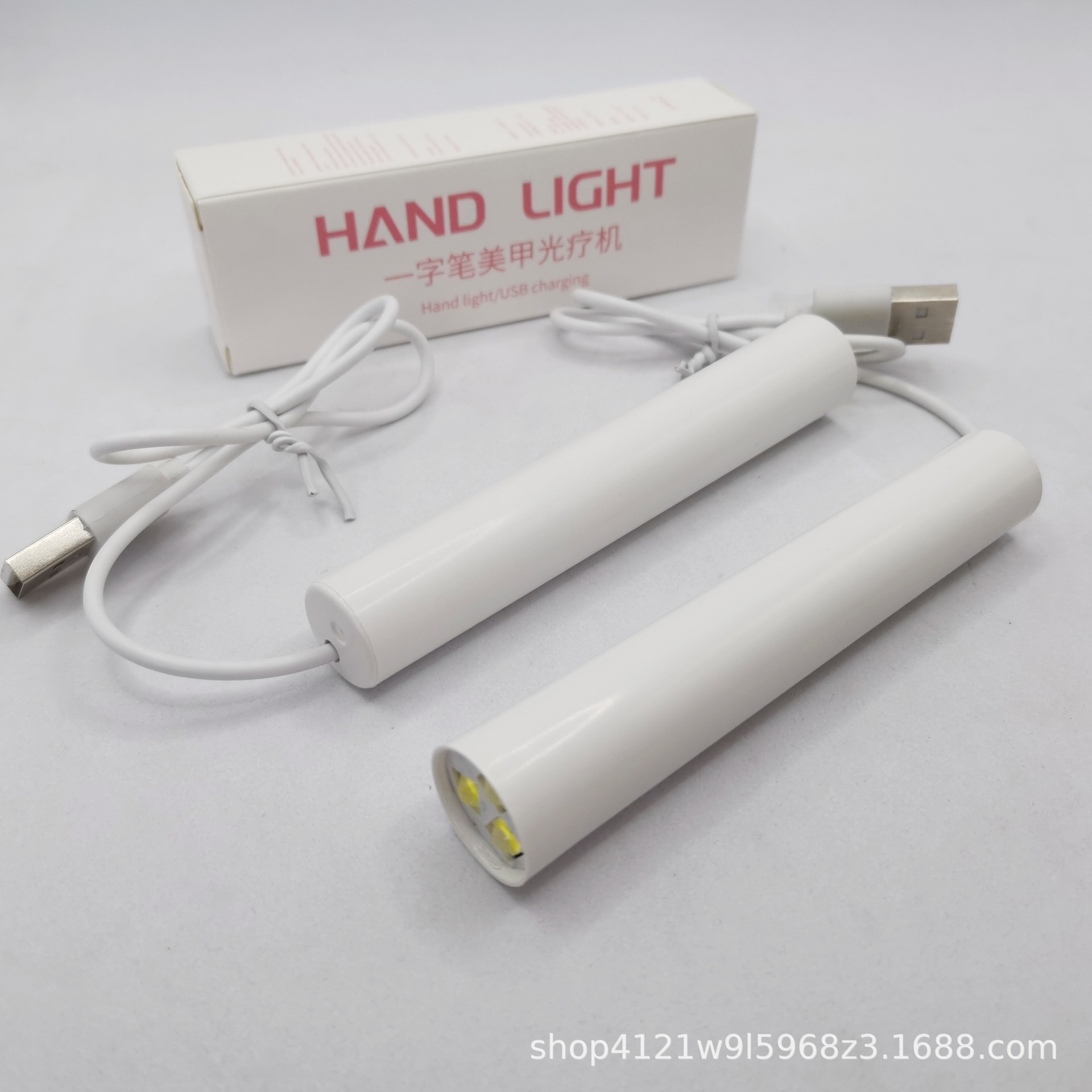 New Hand-held Manicure Lamp One-word Lamp Manicure Quick Drying Not Black Hand UV Curing Gel Phototherapy Roast Lamp Mini Manicure Lamp