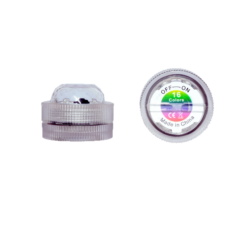 Led Remote Control Small Diving Light Diamond Knob Light Fish Tank Light Underwater Light Swimming Pool Light Landscape Decorative Atmosphere Light