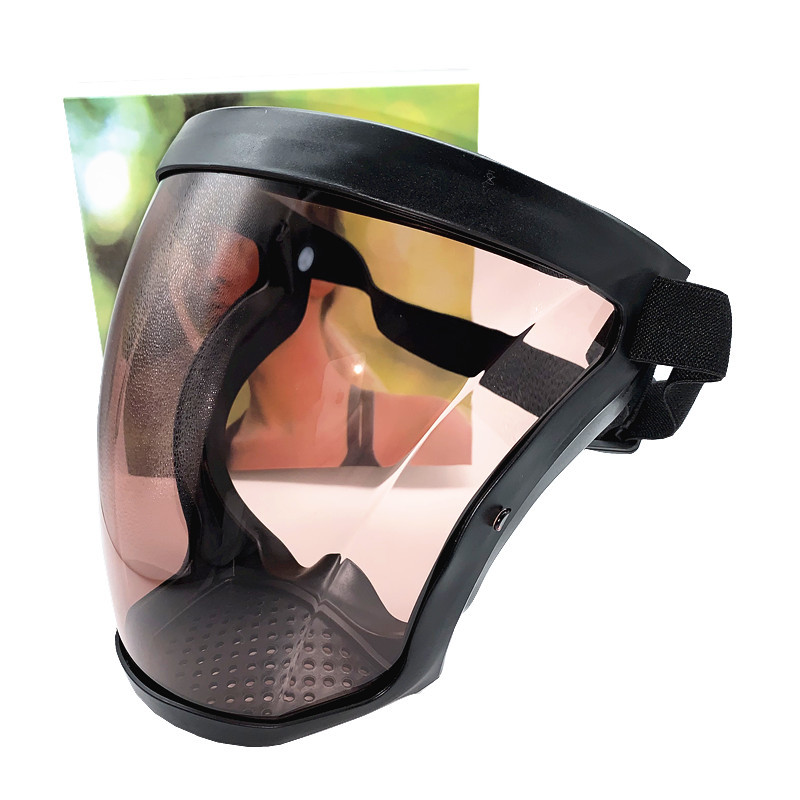 Full edge mask anti-fog anti-droplet isolation protective mask anti-fly dust riding PC horse head mask factory wholesale