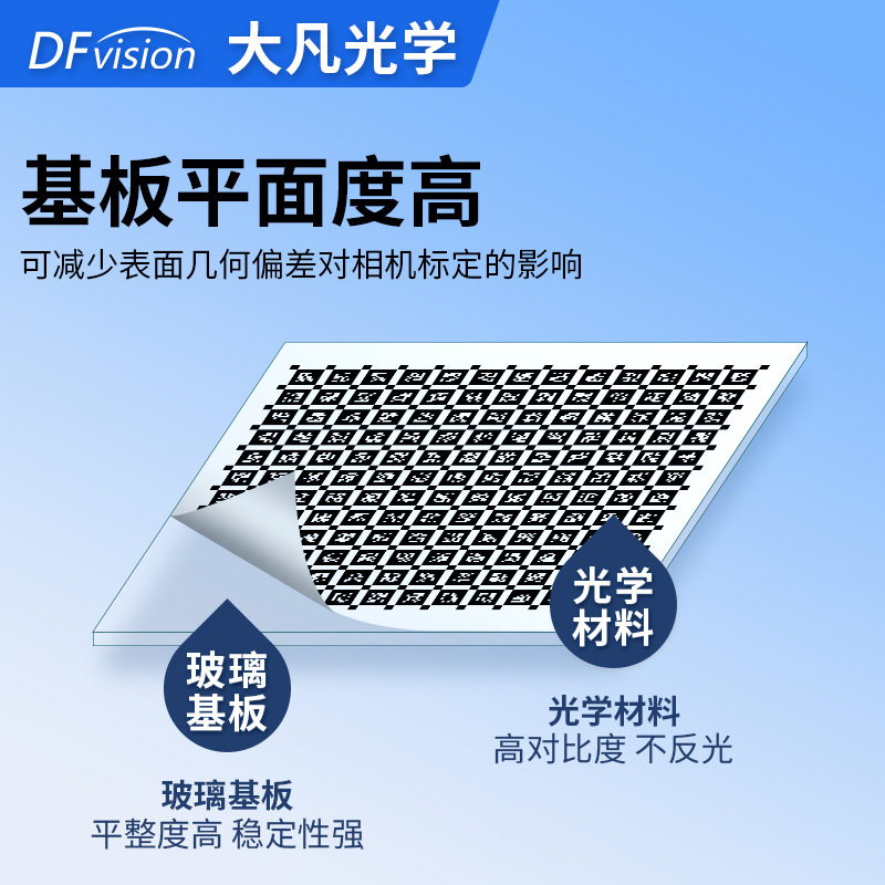 Qr Code Calibration Board Measurement Checkerboard Machine Vision Optical Correction Aprilgrid Calibration Board