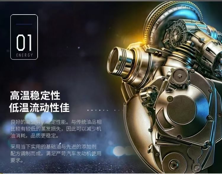 Mei.Fu 0W40 Fully Synthetic Engine Oil, Suitable for All Seasons, Performance Challenge, Energy-Saving Sedan Engine Protection, Engine Protection Sp