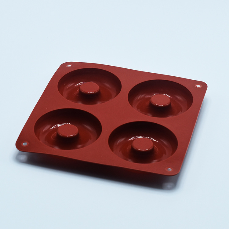 Donut silicone mold diy cake decoration jelly pudding mold oven baking tools cookies