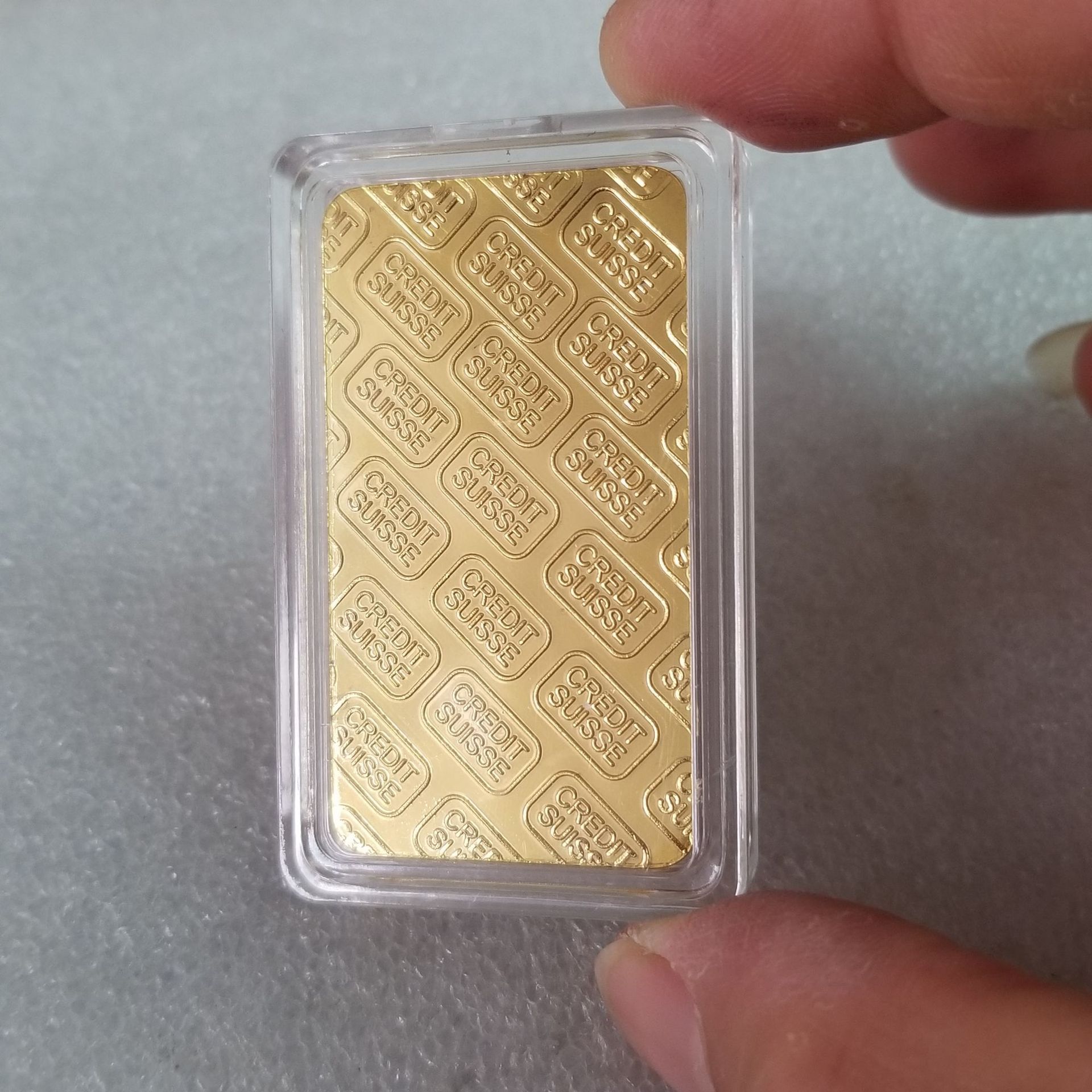 Crafts Golden Strip Boxed Copy Coin