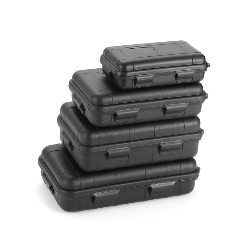 Большой набор инструментов EDC для выживания на открытом воздухе, коробка, пузырчатая пленка, водонепроницаемая, герметичная, коробка для хранения