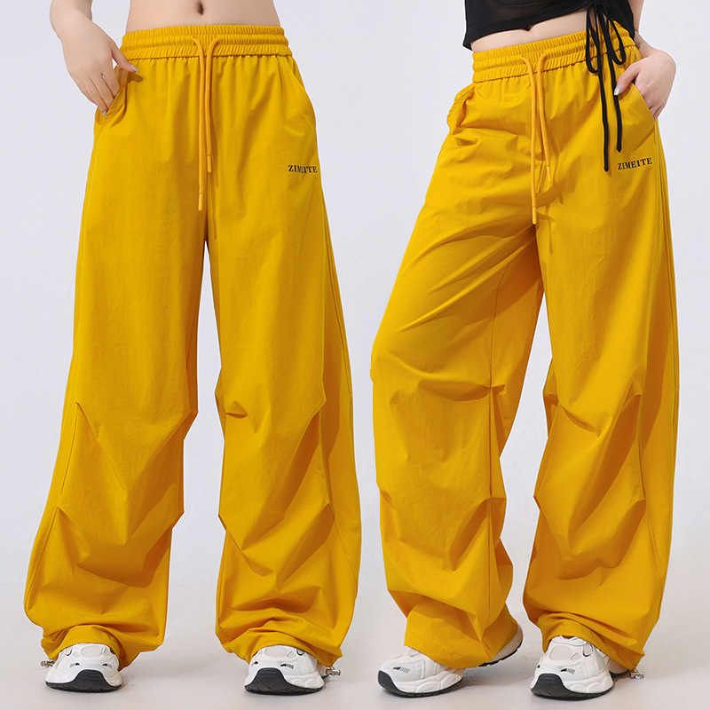 Paratrooper Loose Scimitar New Quick-Drying Square Sweatpants Shuffle Jazz Dance American Summer 2507