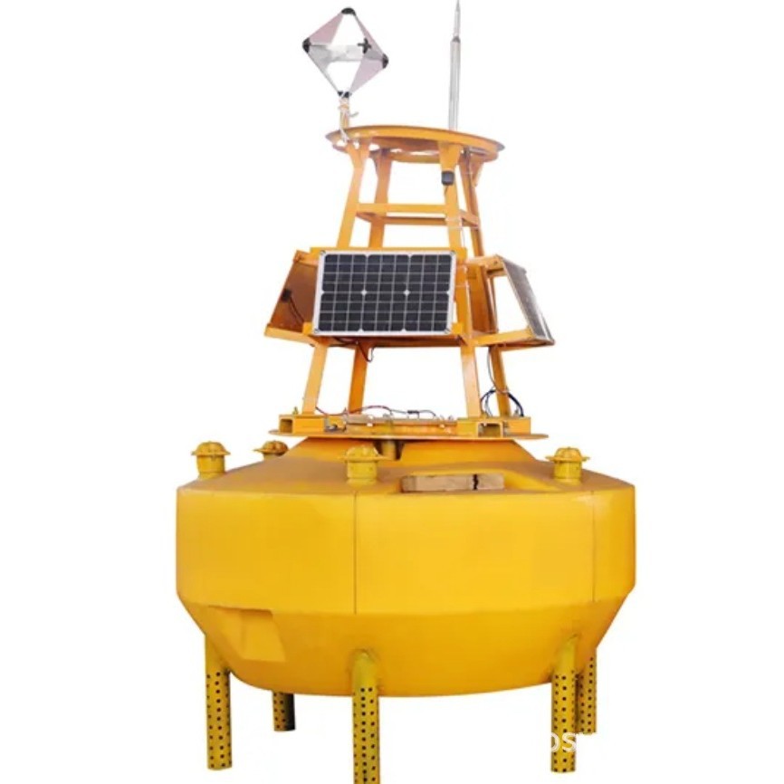 Буй для мониторинга качества воды, солнечная энергия, ультра-долговечная батарея, мониторинг данных IoT, температура воды, мутность, проводимость