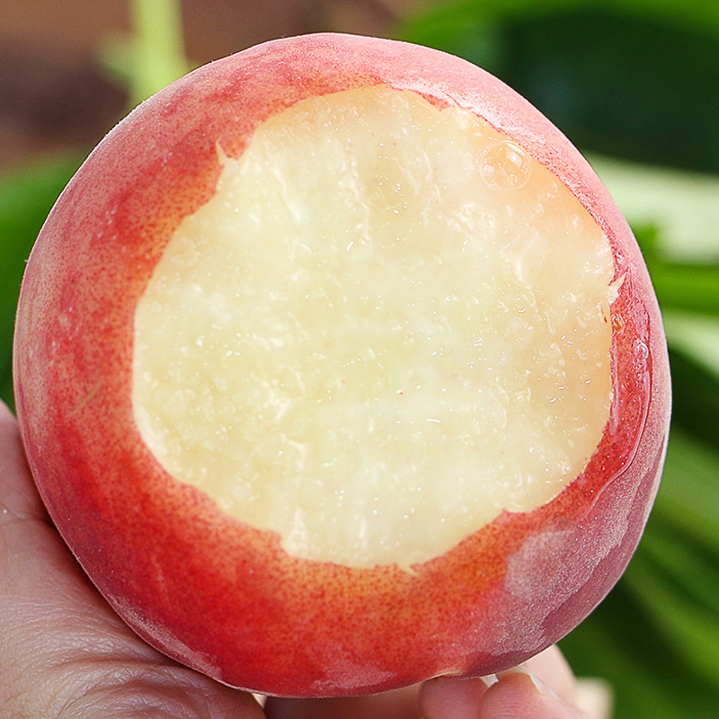 [Event] Shandong Yimeng Red Skin Peach Delivery 2.5kg Spring Snow Honey Sweet Peach Seasonal Fresh Fruit