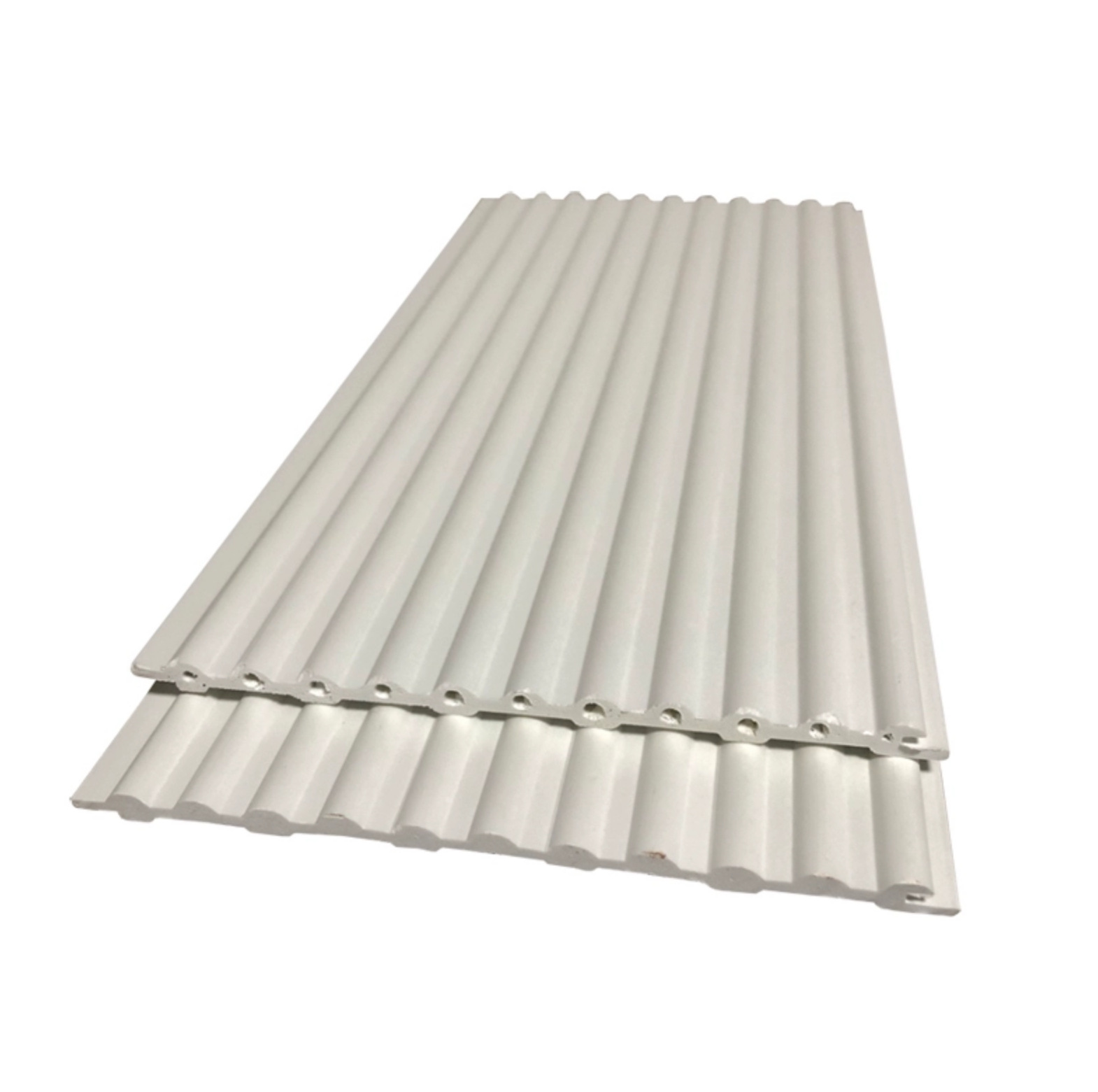 Ecological Wood small round Board wave board Great wall board bedroom background wall decoration material Wall skirt slot board arc board