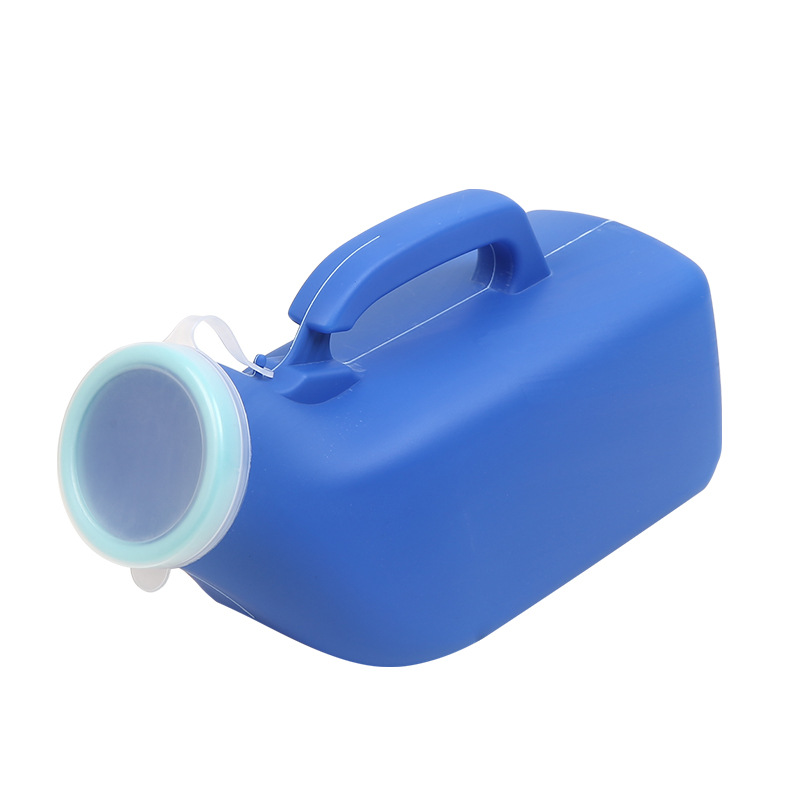 Anti-scratch Covered Male Urinal for the Elderly Bedridden Large Capacity Chamber Pot with Lid for Women and Pregnant Women Thickeneded Urinal