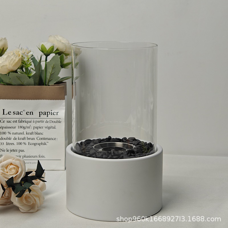 Desktop alcohol fireplace mini fireplace indoor metal stove portable real fire fireplace outdoor stove cross-border wholesale