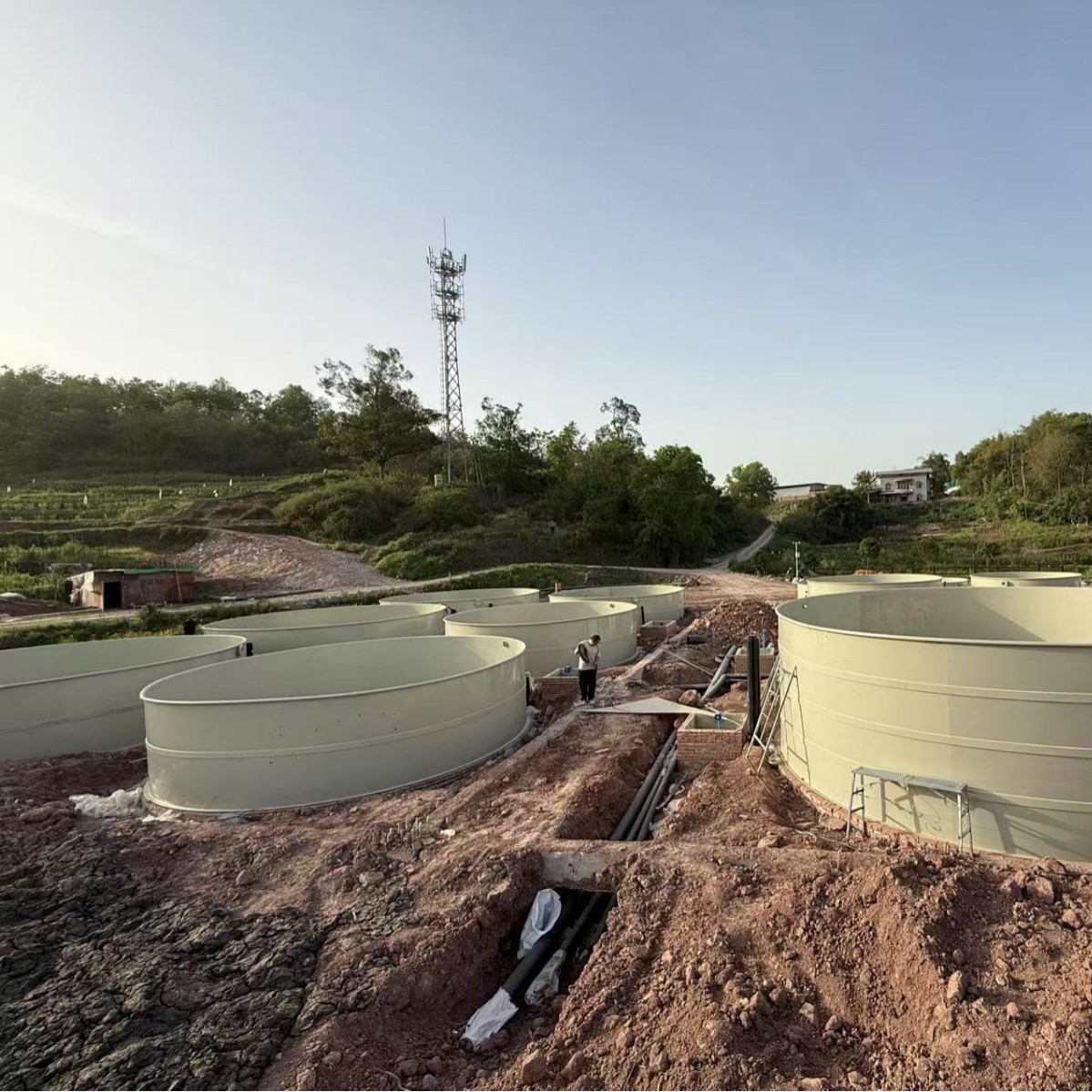 Pp Fish Pond Multifunctional Shrimp and Crab Breeding Pond Breeding Bucket Processing Custom Acid and Alkali Resistant Impact Resistant Round Pp Breeding Pond