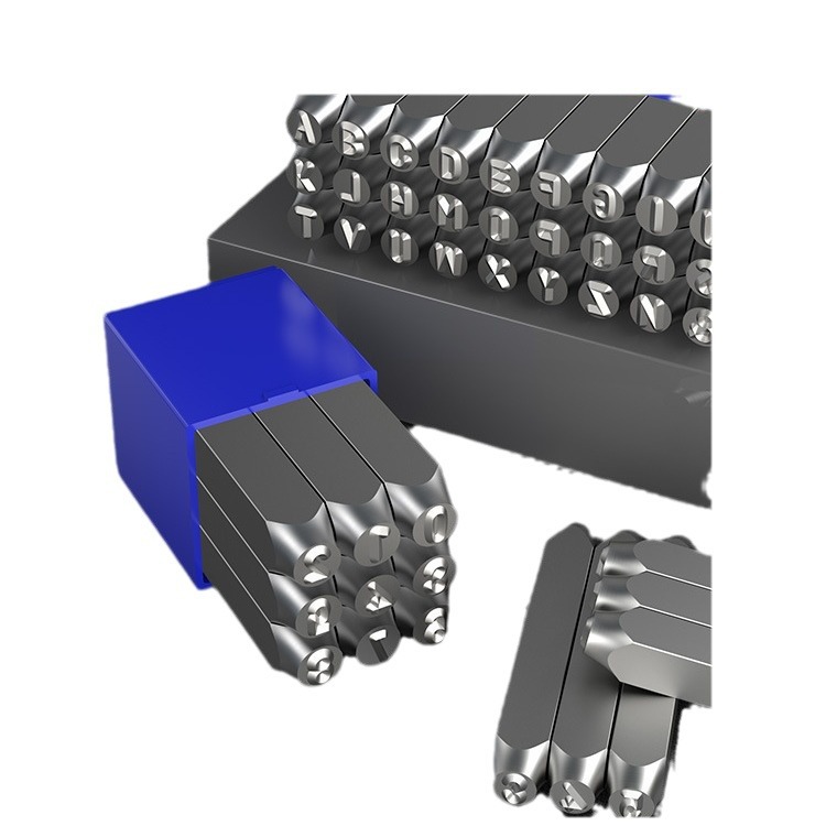 Character die steel printing high hardness alloy alphanumeric steel punching marking tool symbol English label marking steel letterhead
