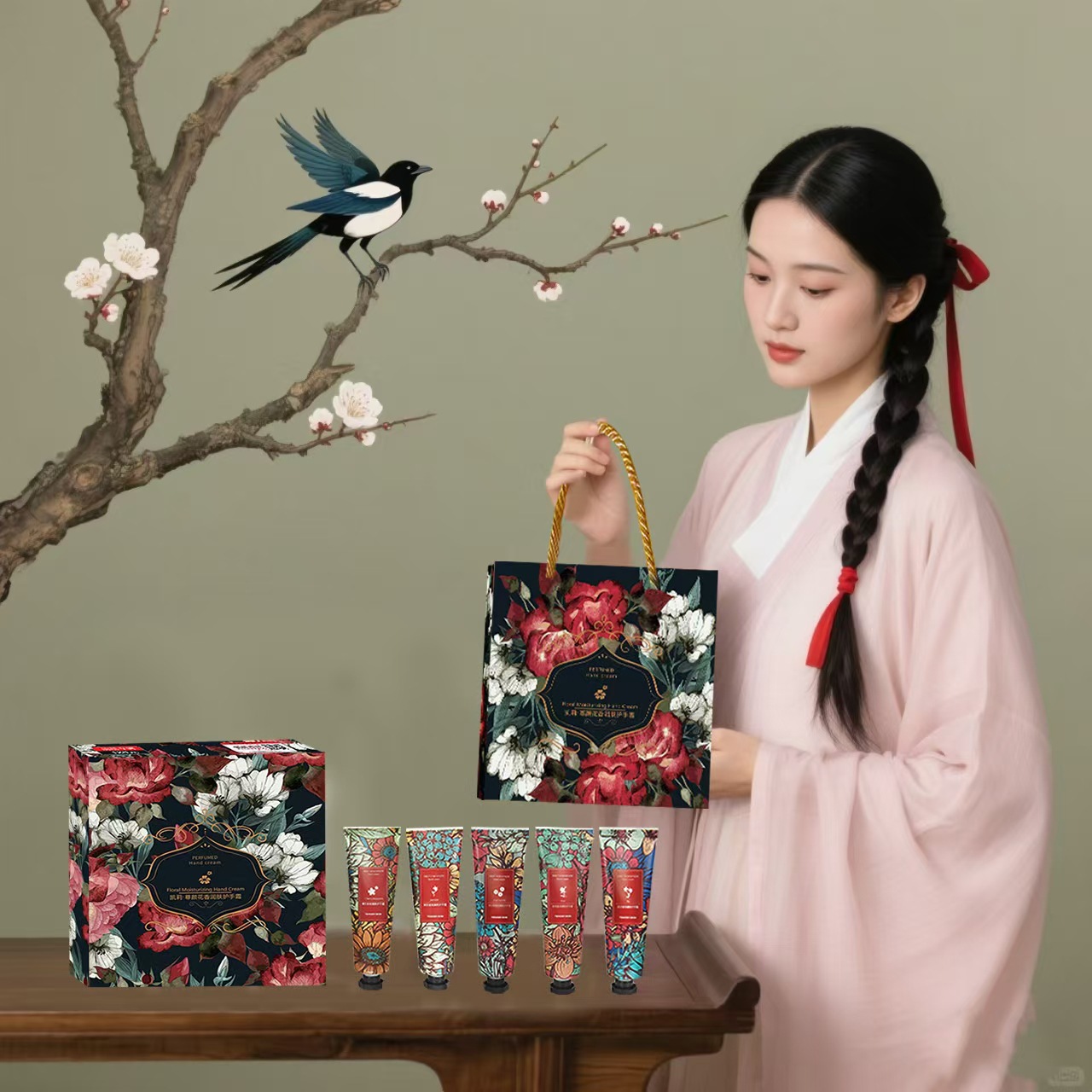 Набор ароматного крема для рук, увлажняющий и питательный, для мужчин и женщин, длительное восстановление кожи, против грубой сухости, оптовая продажа