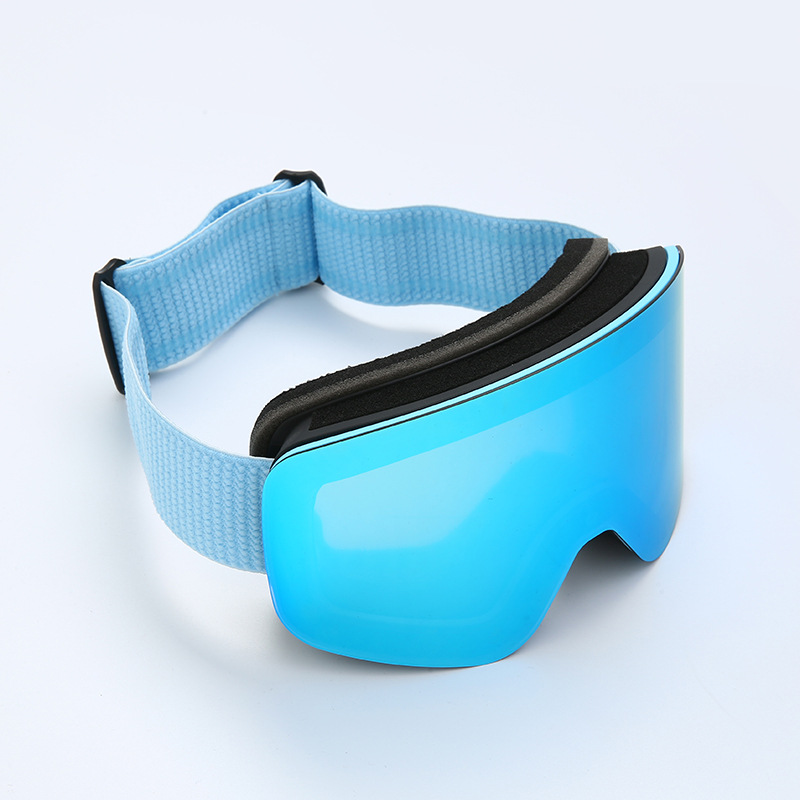 Ski glasses parent-child equipment large cylindrical goggles khaki myopia glasses double-layer anti-fog/HX26 children's