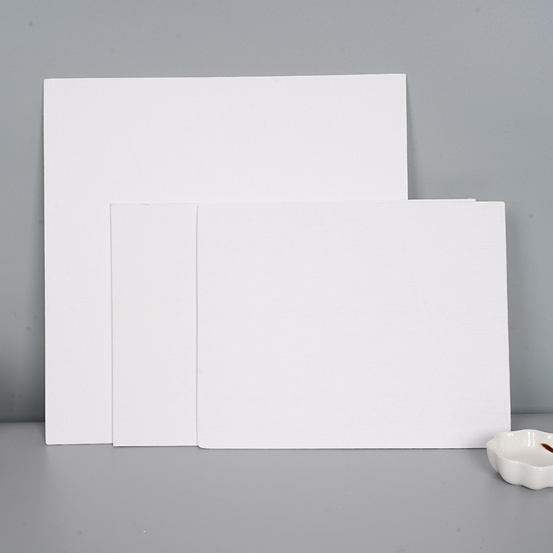 Wholesale pure cotton thick white oil painting board acrylic paint DIY creative graffiti painting oil painting board