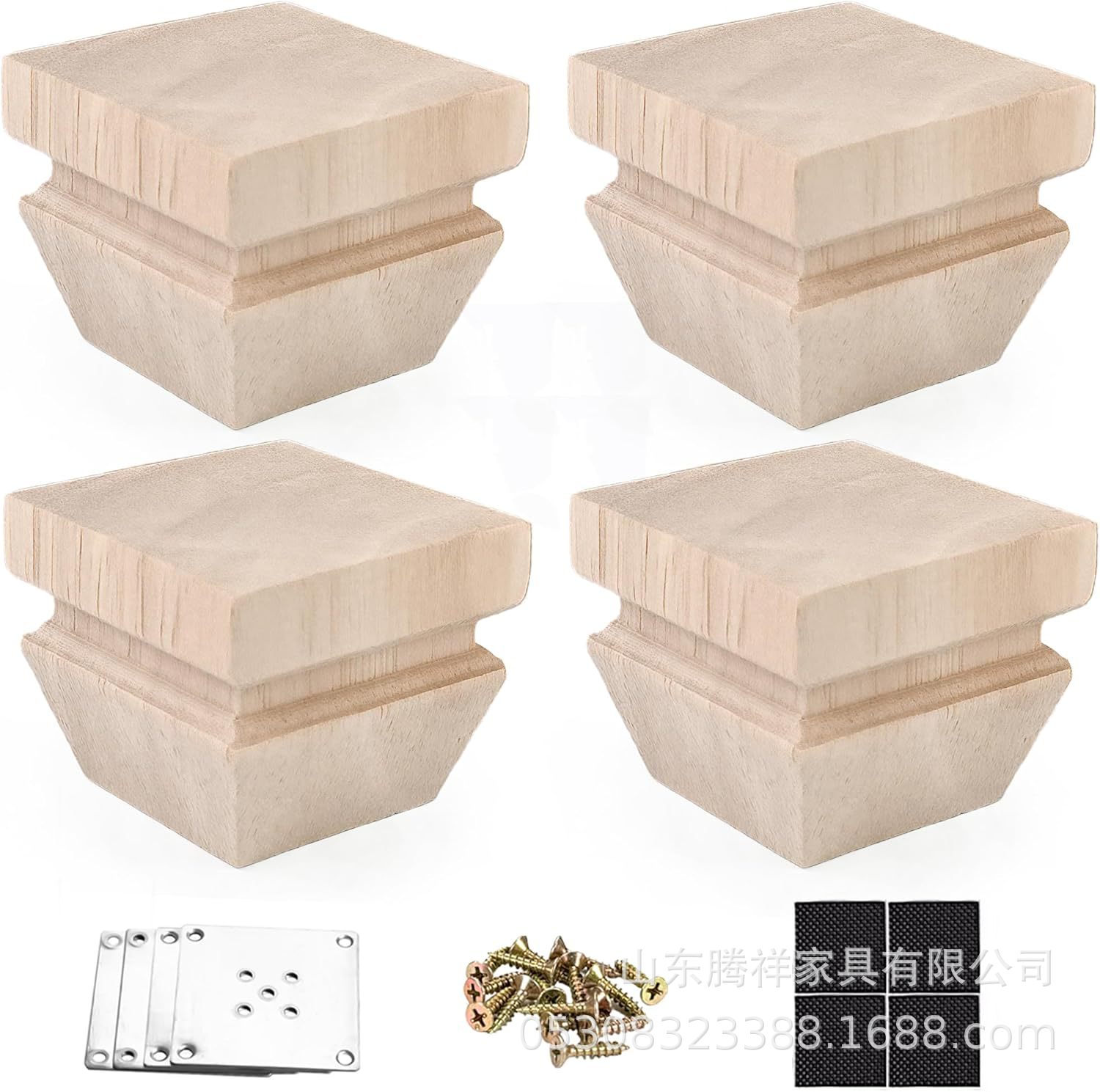 Bedside Table Legs, Tv Cabinet Legs, Coffee Table, Wardrobe, Solid Wood Sofa Legs, Wooden Legs, American Style Legs, Cabinet Legs, Gourd