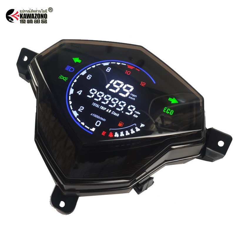 Southeast Asia Philippines Hot Selling Motorcycle Hd Lcd Instrument Mio I 125 Odometer Code Meter Oil Meter