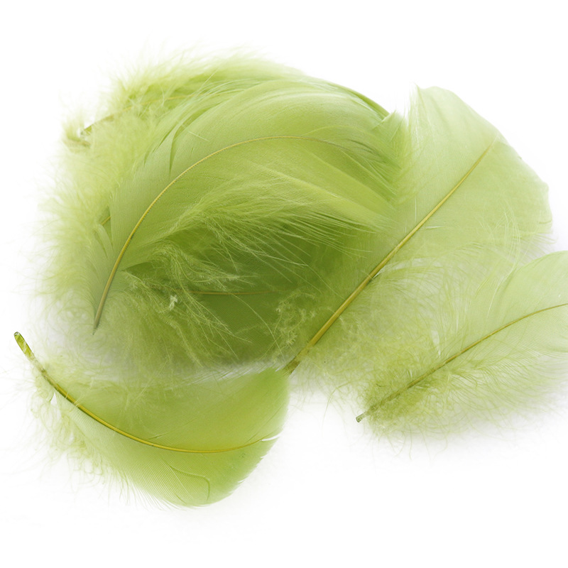 Macaron Color diy Decorative Feather Goose Feather Large and Medium Floating Feather Dreamcatcher Gift Box Decorative Handmade Feather