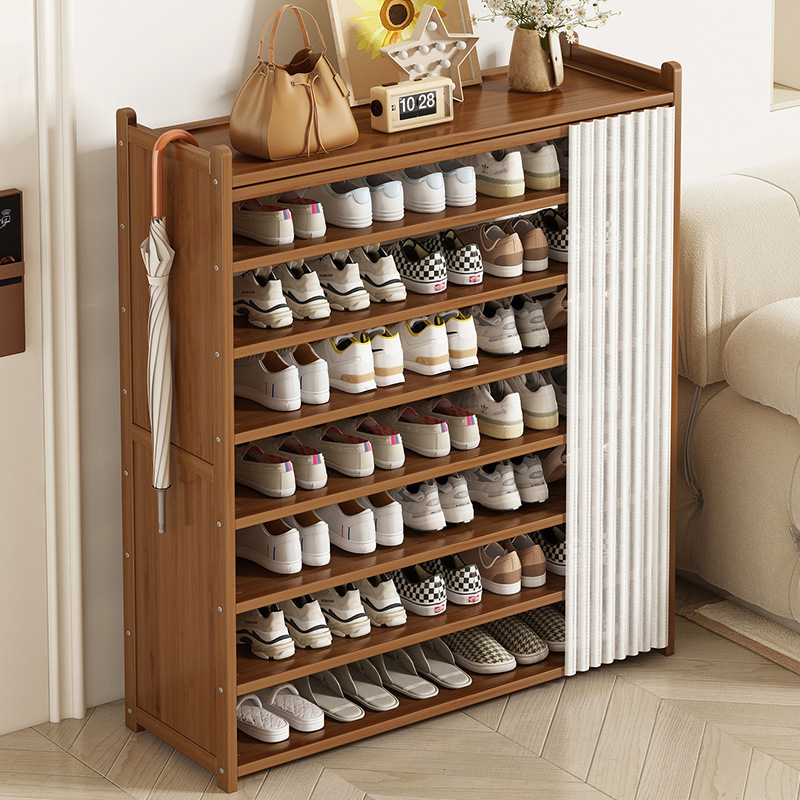 Простой многослойный шкаф для обуви, пылезащитный, многофункциональный, для хранения обуви