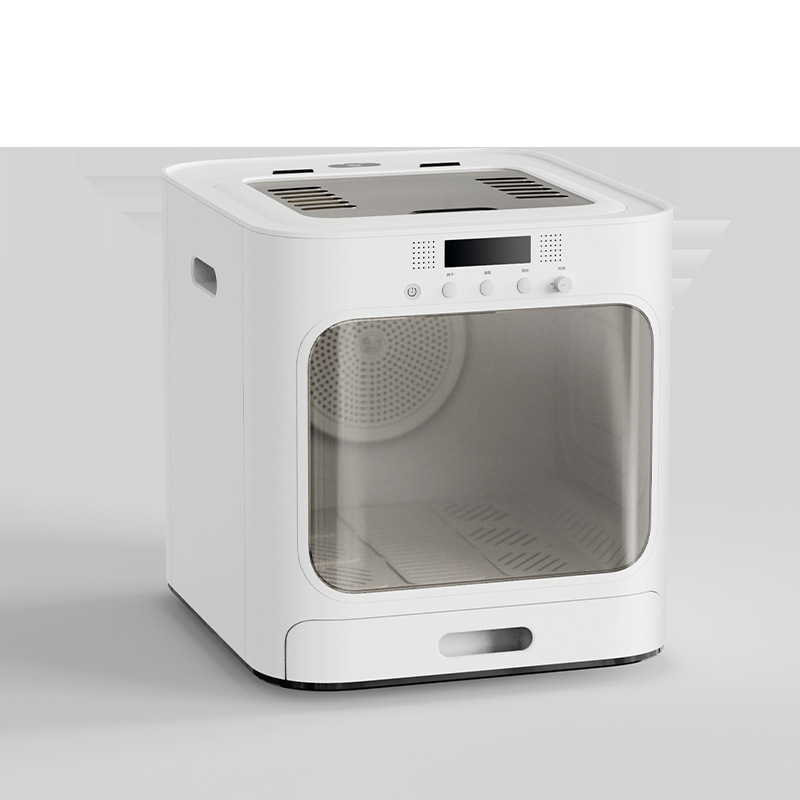 Bird language and flower fragrance automatic cat pet drying box intelligent voice control pet dryer small air drying box