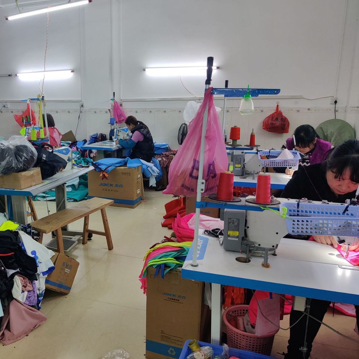 Aviation Raincoat Running Around the World, Street Stalls, Oxford Cloth Clothes, Parachute Split One-Piece Suit, Adult Rain Pants